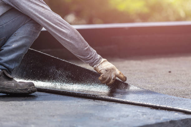 Professional Exterior Waterproofing technician working in Rushsylvania, OH